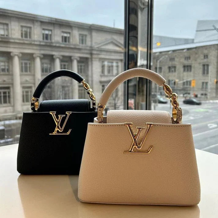 Louis Vuitton Mini Tote – Luxe Elegance in Ivory