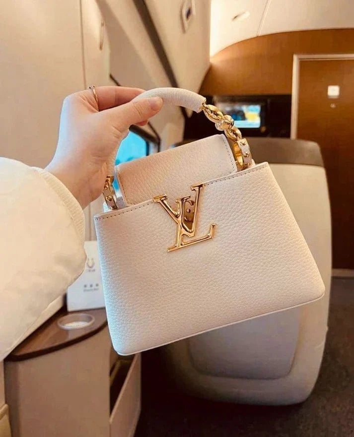 Louis Vuitton Mini Tote – Luxe Elegance in Ivory